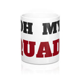 OH MY QUAD! | Funky Ceramic Coffee Mug - Symmba